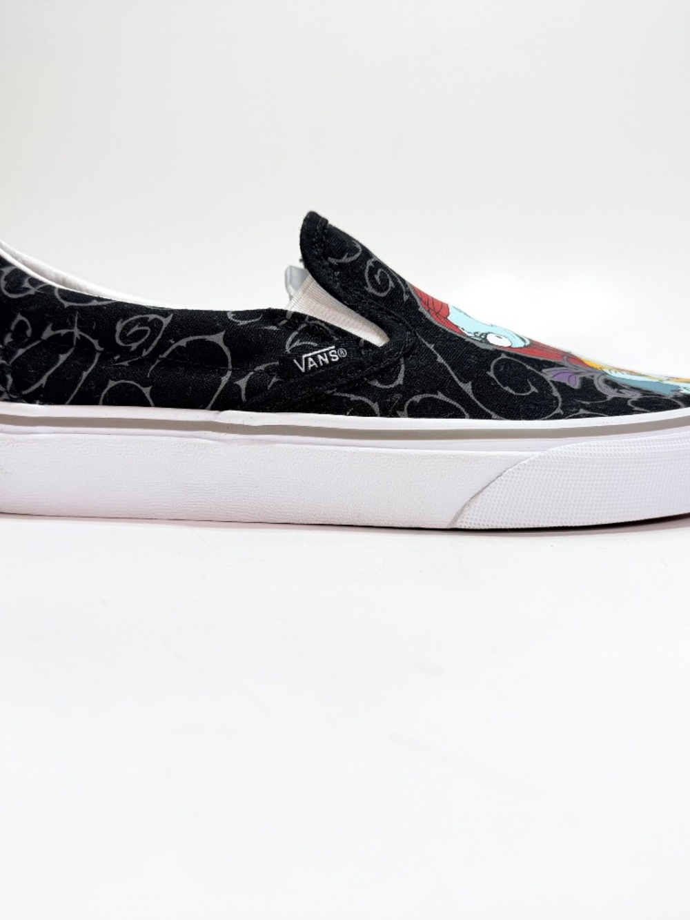 VANS Nightmare Before Christmas Jack & Sally Slip On Shoes Women's 6.5 NEW w/Tag - Picture 8 of 16